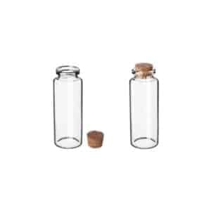 Kieliszek Fiolka z korkiem 40ml (zestaw 12szt.)