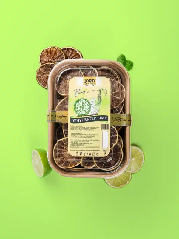 Limonka suszona Lord of Taste, plastry 100g